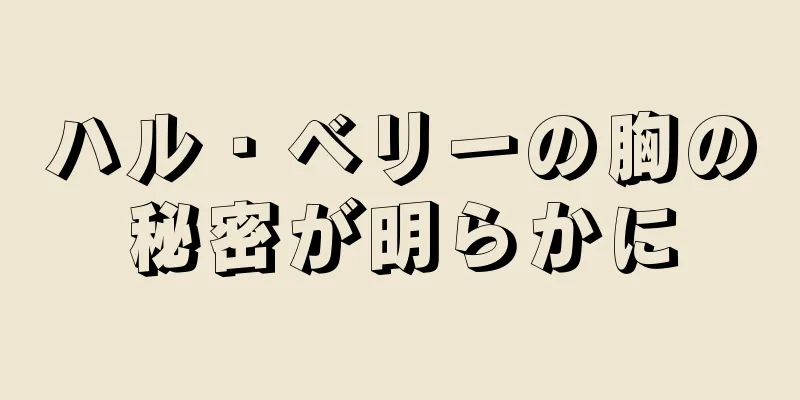 ハル・ベリーの胸の秘密が明らかに