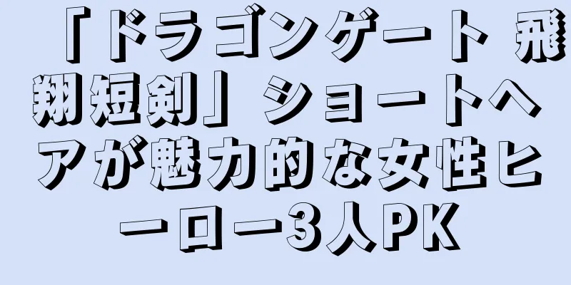 「ドラゴンゲート 飛翔短剣」ショートヘアが魅力的な女性ヒーロー3人PK