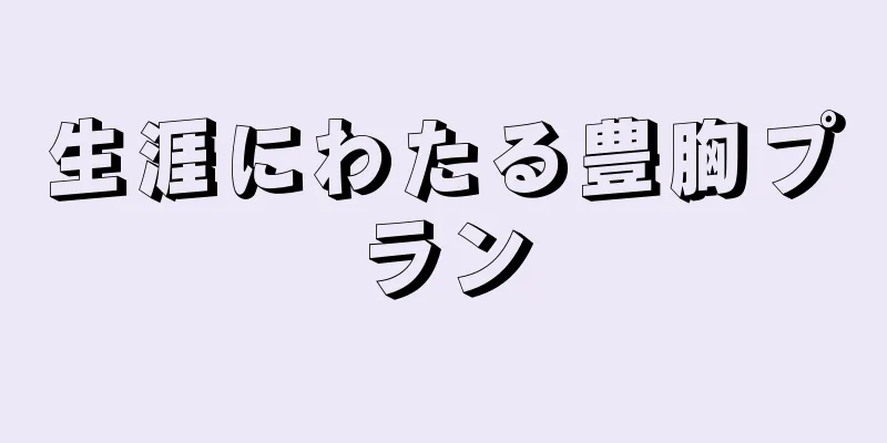 生涯にわたる豊胸プラン